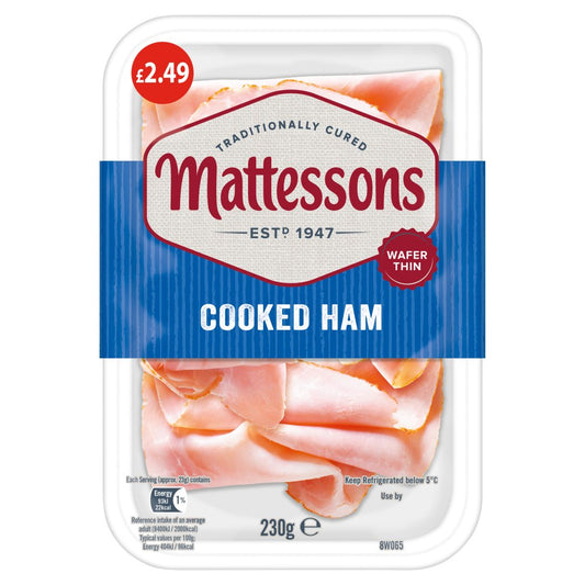 Mattessons Cooked Ham (230g × 6)