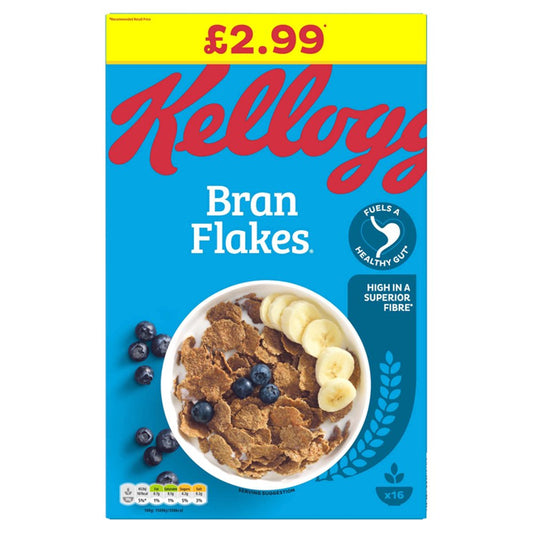 Kellogg's Bran Flakes Cereal (500g × 6 × 1)