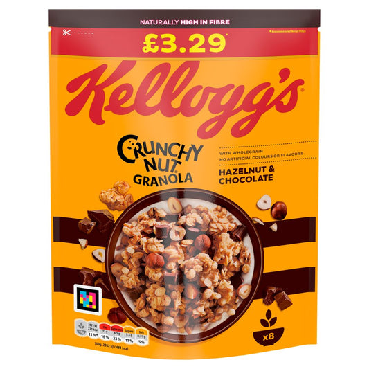 Kellogg's Crunchy Nut Granola Hazelnut & Chocolate (9380g × 6 × 1)