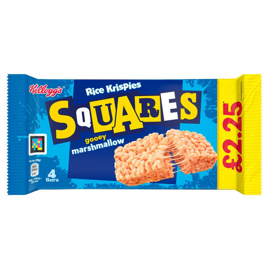 Kellogg's Squares Gooey Marshmallow Rice Krispies Bar (4pk × 11 × 1)