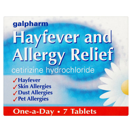 Galpharm Hayfever and Allergy Relief 7 Tablets (7s × 10 × 1)