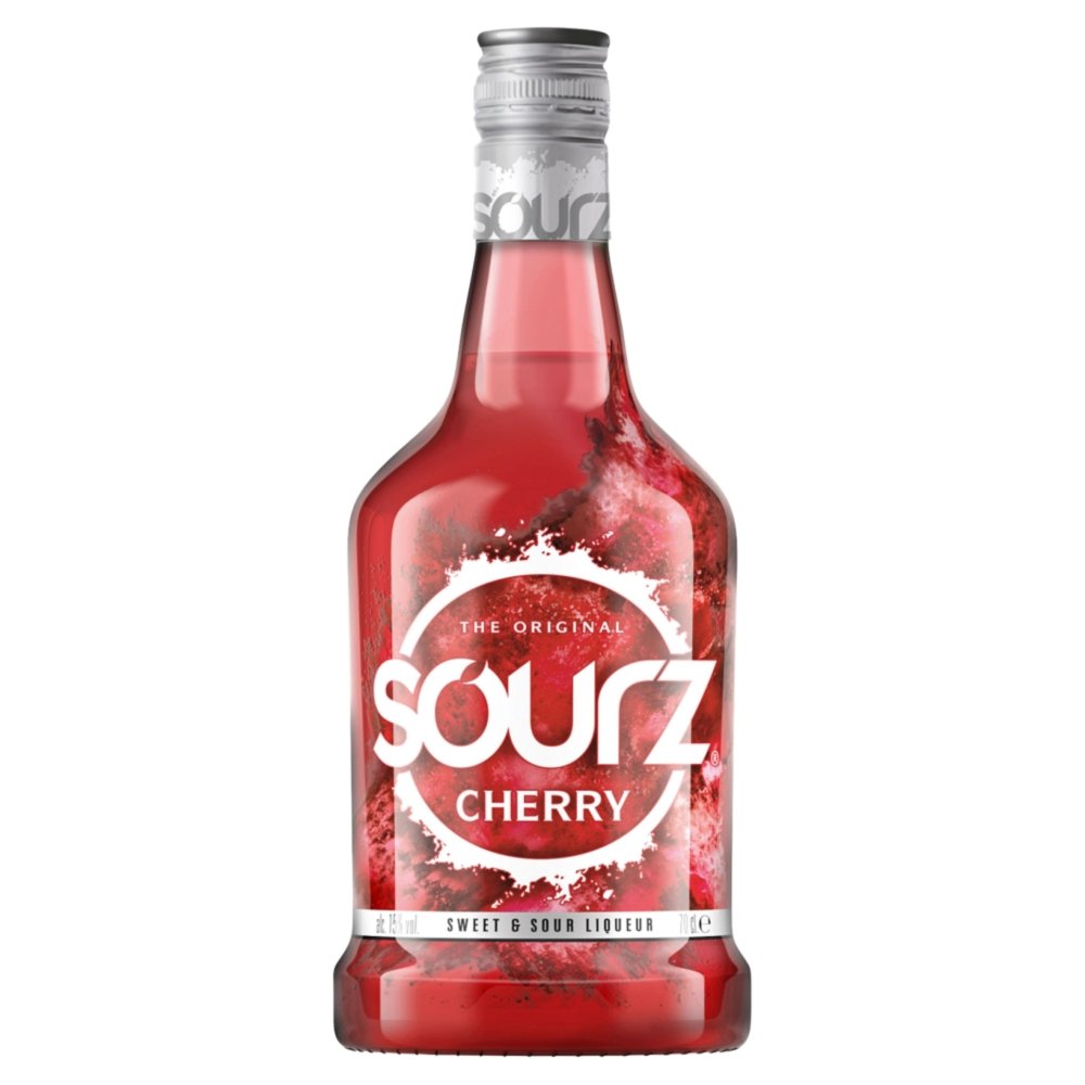 Sourz The Original Cherry Sweet & Sour Spirit Drink 70cl (70Cl × 6)