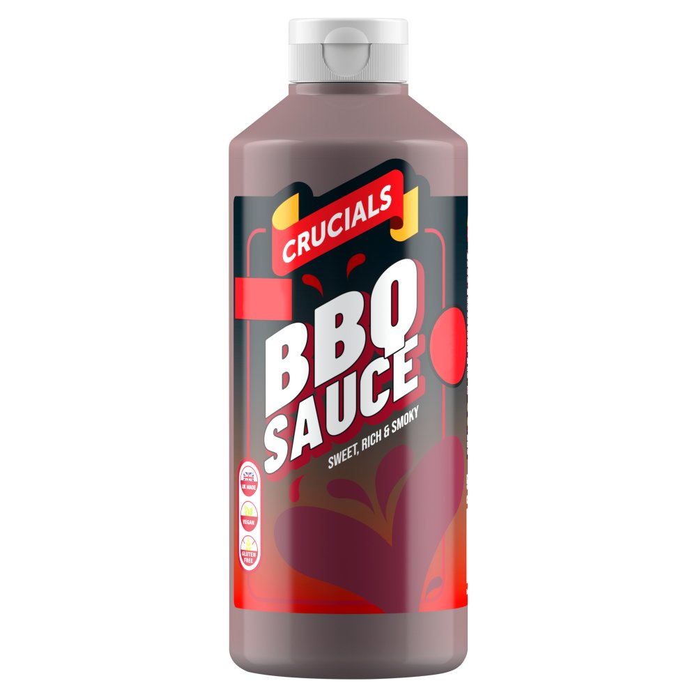 Crucials BBQ Sauce  (500ml × 6 × 1)