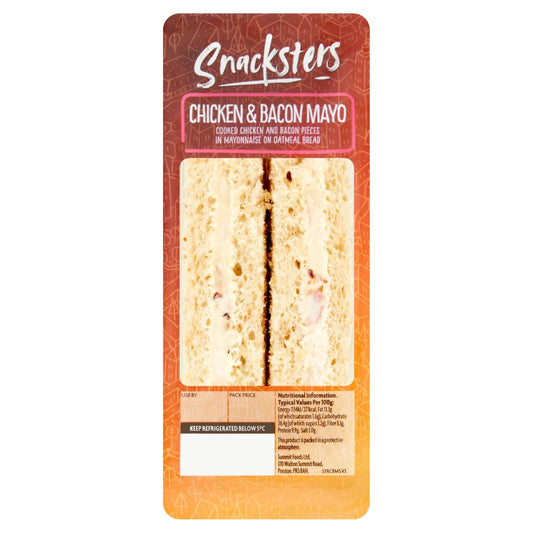 Snacksters Chicken & Bacon Mayo (147g × 1)