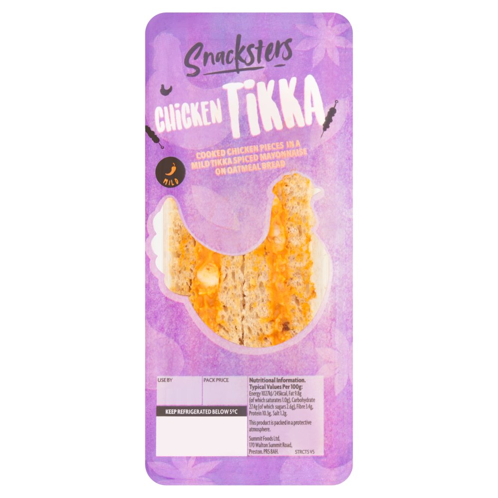 Snacksters Chicken Tikka (147g × 6)