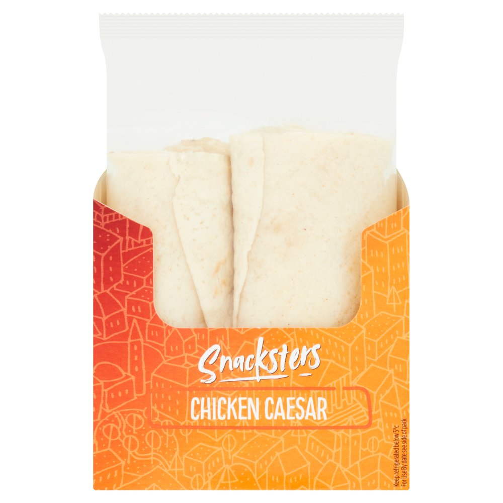 Snacksters Chicken Caesar Wrap (200g × 6)