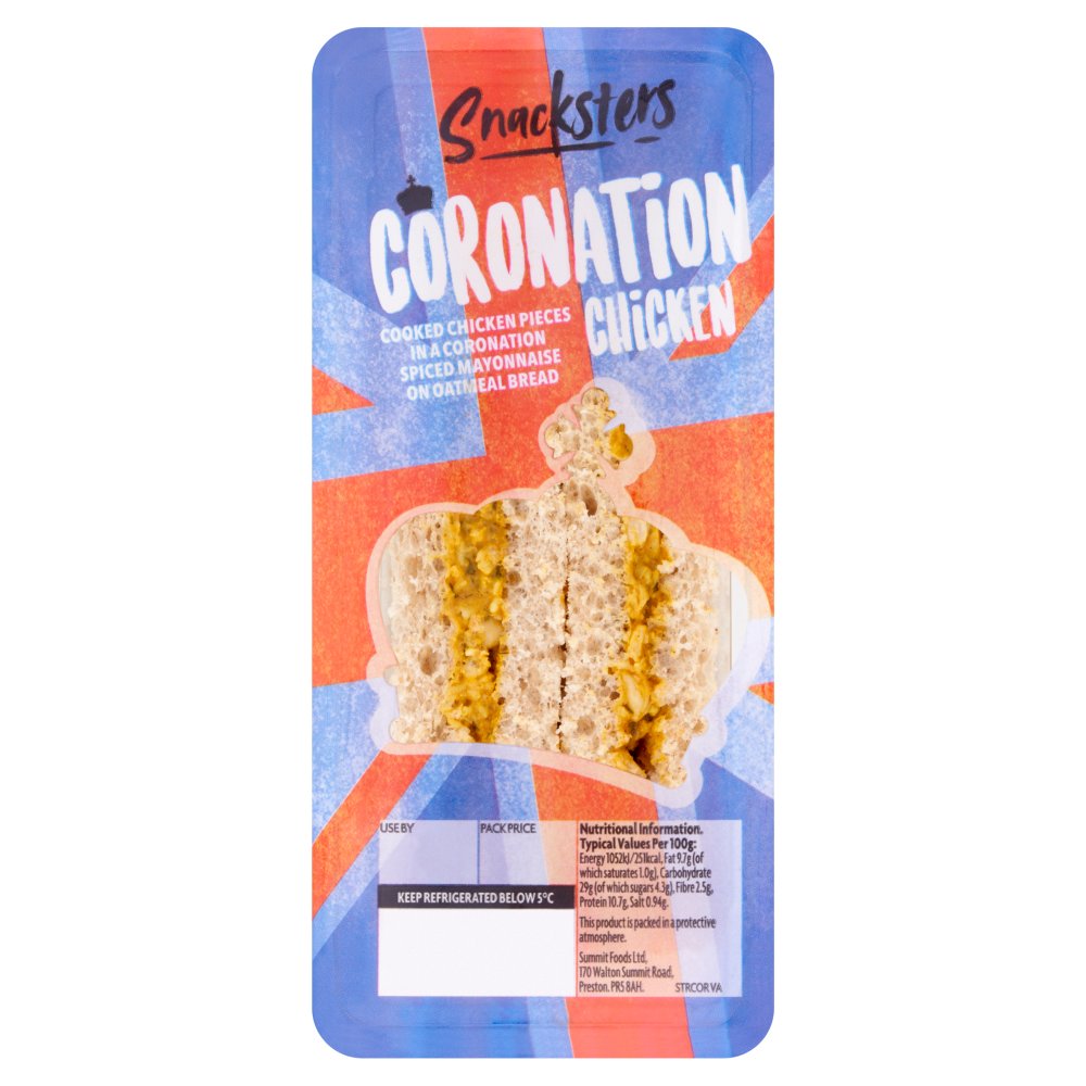 Snacksters Coronation Chicken (147g × 6)