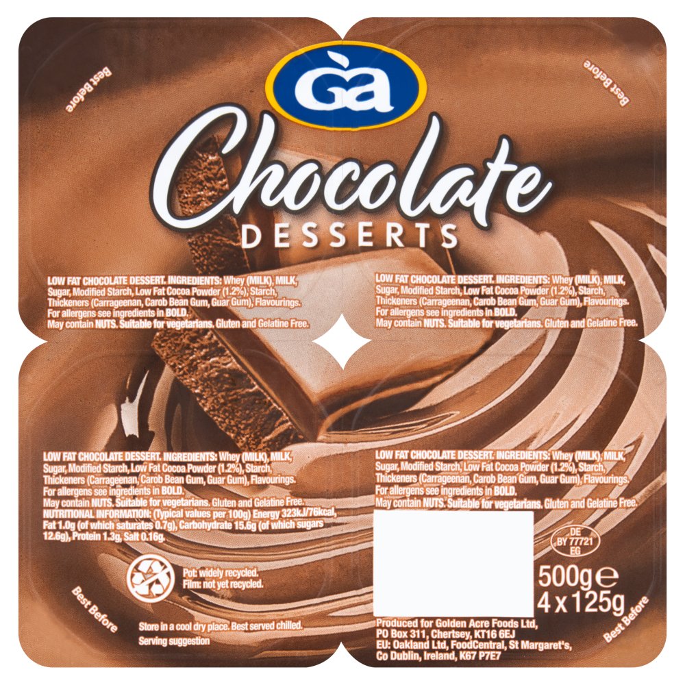 Golden Acre Chocolate Desserts (125g × 1)