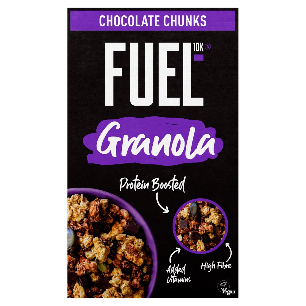 FUEL10K Protein Boosted Chocolate Chunks Granola (400g × 6 × 1)