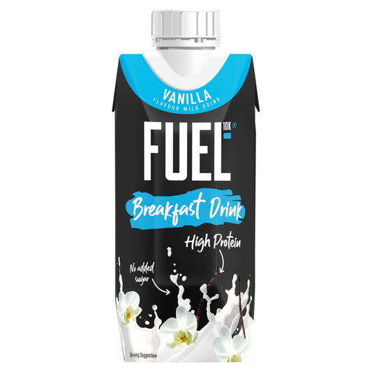 FUEL10K Vanilla Flavour Milk Drink (330ml × 8 × 1)