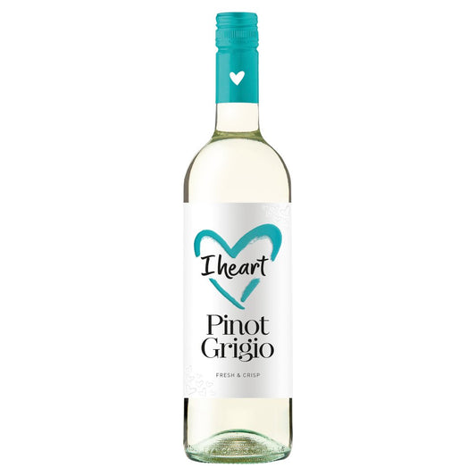 I Heart Pinot Grigio 75cl (75Cl × 6)