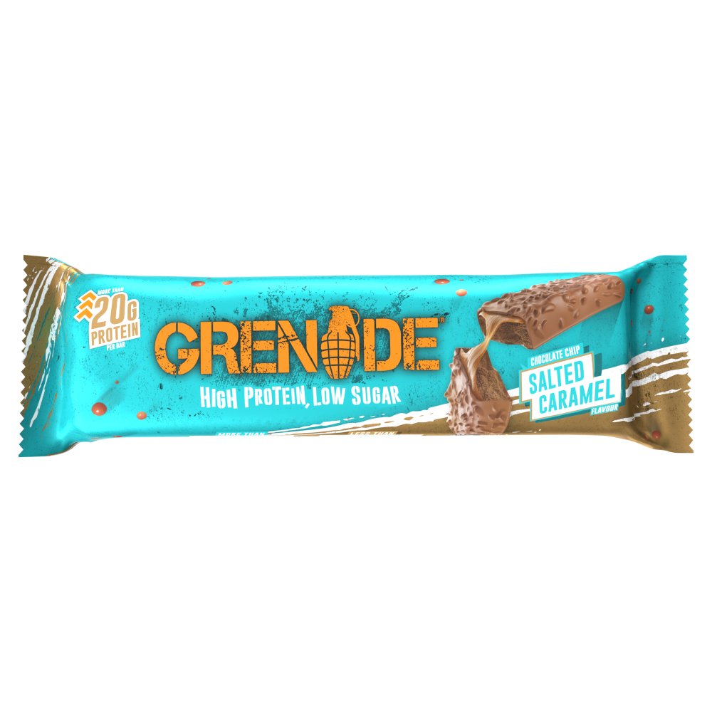 Grenade Chocolate Chip Salted Caramel Flavour (60g × 12 × 1)