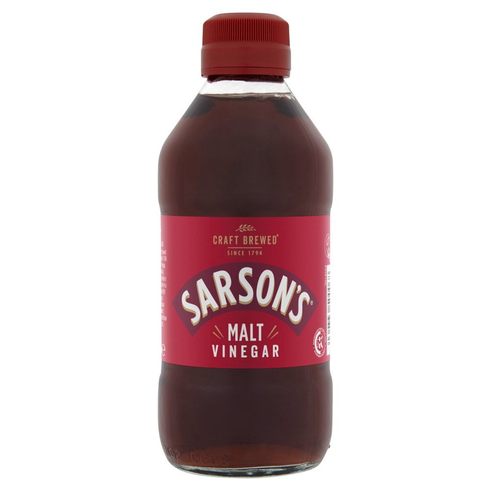 Sarson's Malt Vinegar (284ml × 12 × 1)