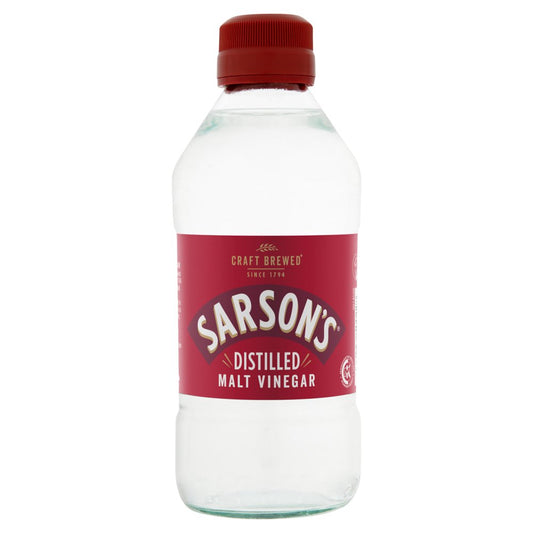 Sarson's Distilled Malt Vinegar (284ml × 12 × 1)