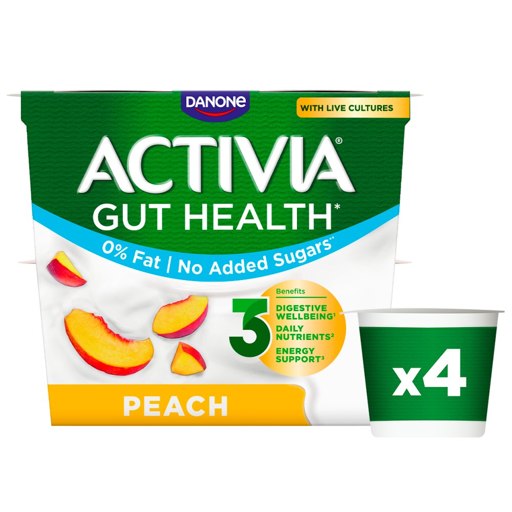 Activia Peach (115g × 6)