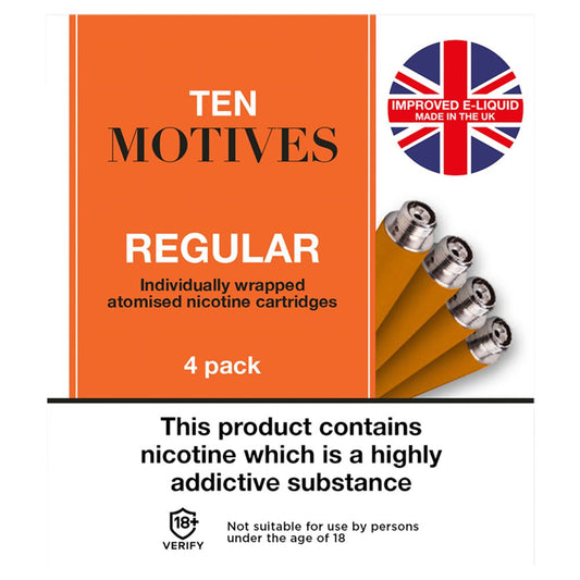 Ten Motives Regular Refills (4pk × 10 × 1)