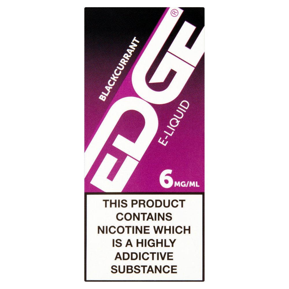 Edge E-Liquid  Blackcurrant (10ml × 5 × 1)