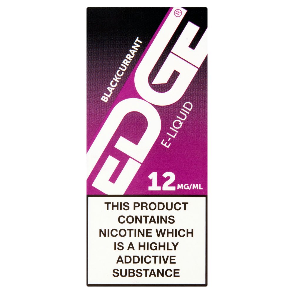 Edge E-Liquid  Blackcurrant (10ml × 5 × 1)