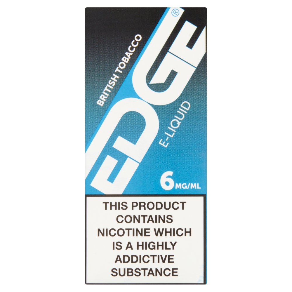 Edge British Tobacco E-Liquid (10ml × 5 × 1)