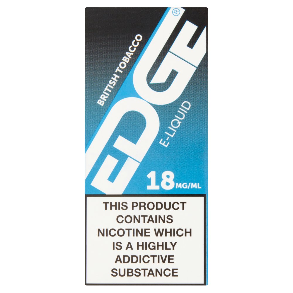 Edge British Tobacco E-Liquid (10ml × 5 × 1)