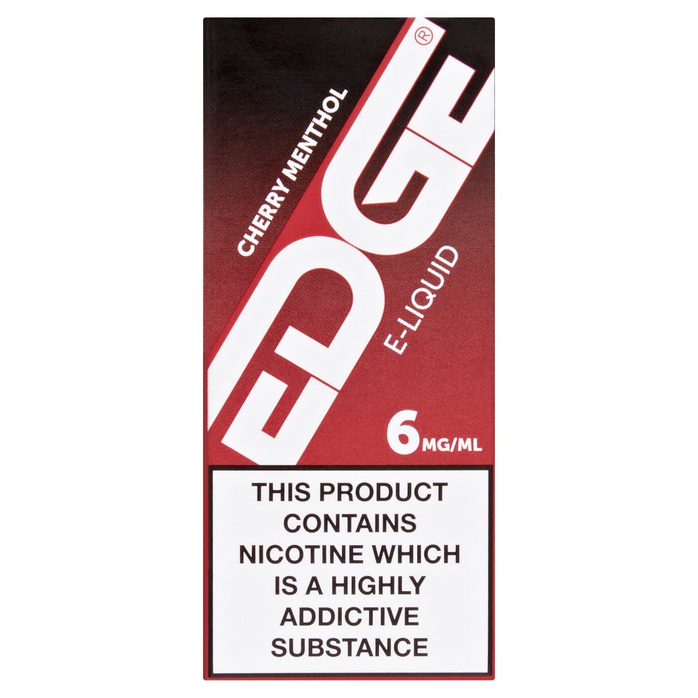 Edge Cherry Menthol E-Liquid (10ml × 5 × 1)