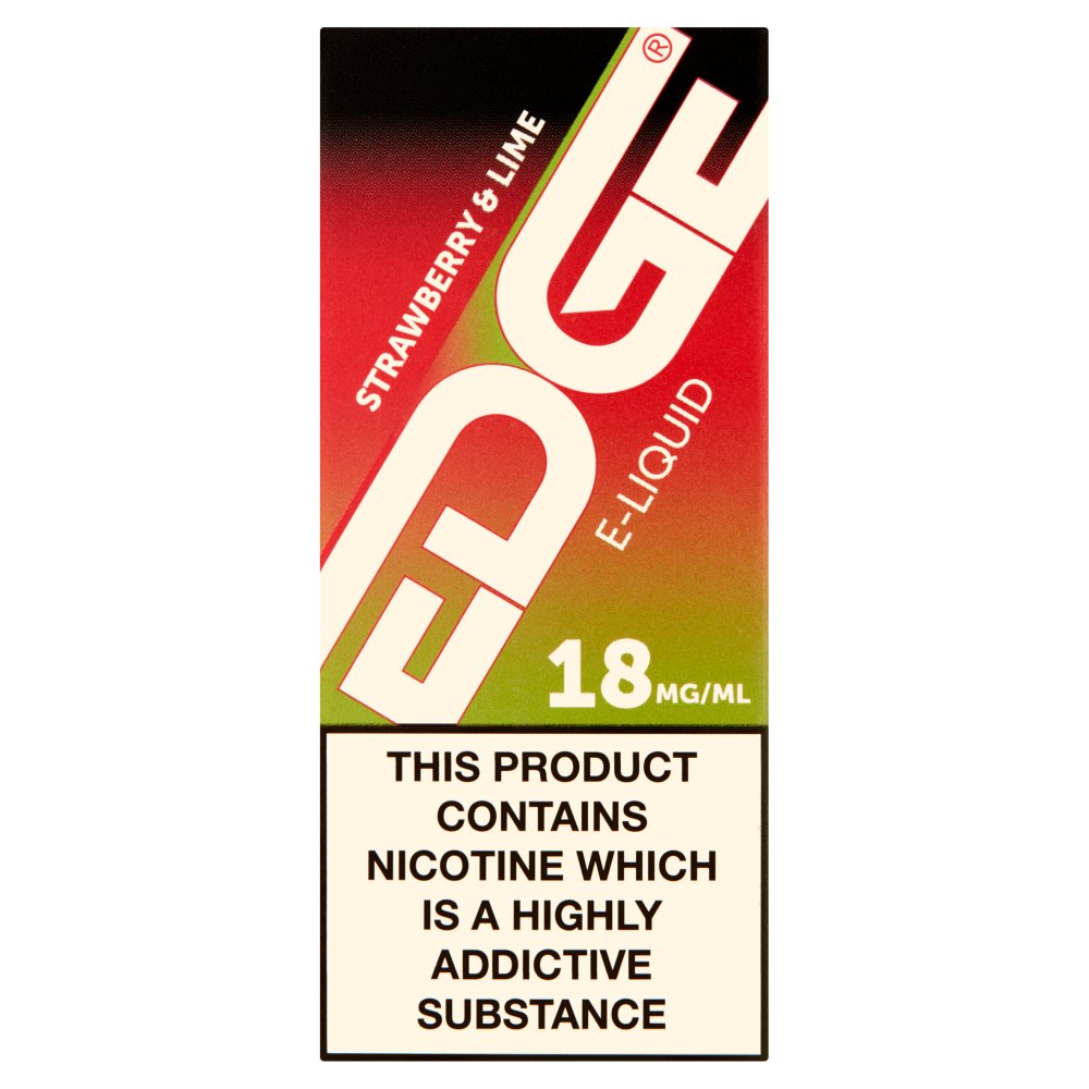 Edge Strawberry & Lime E-Liquid (10ml × 5 × 1)