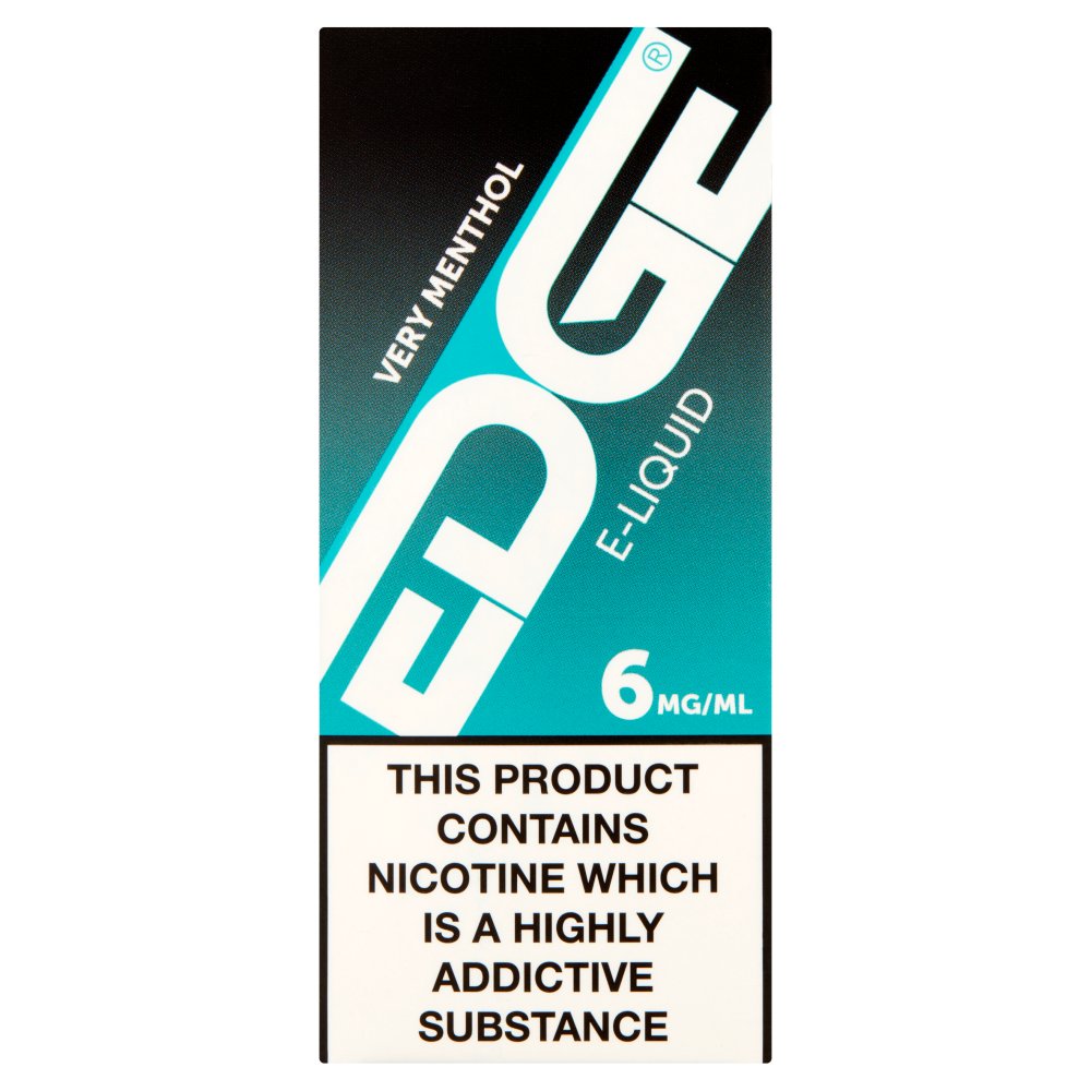 Edge E-Liquid  Very Menthol (10ml × 5 × 1)