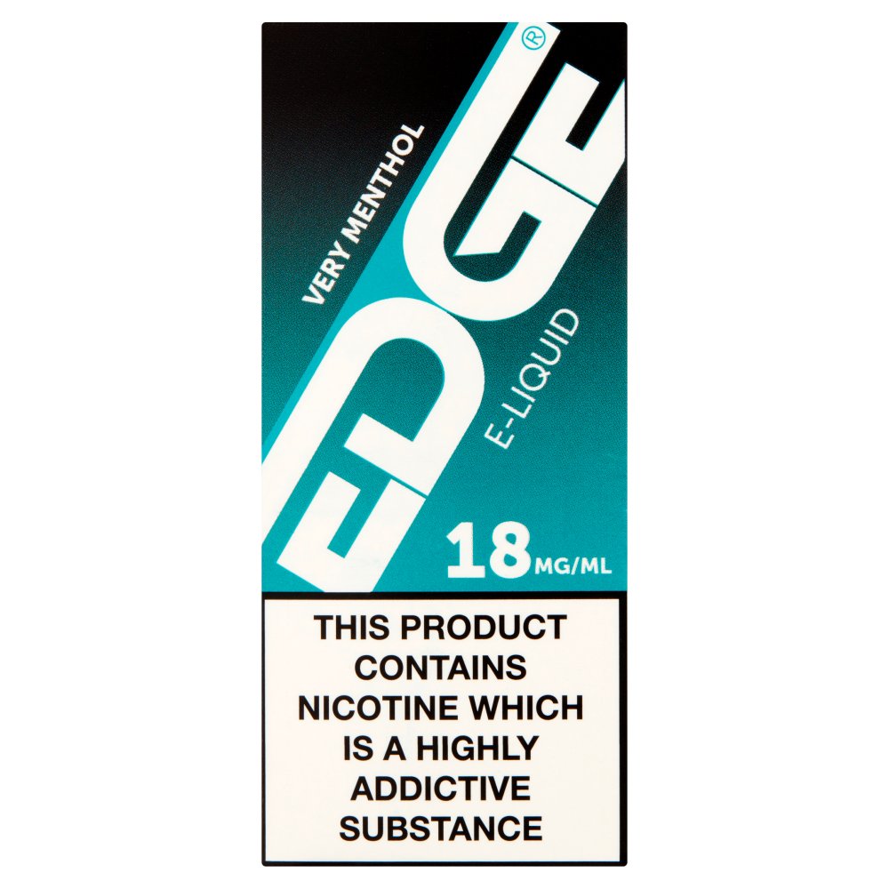 Edge E-Liquid  Very Menthol (10ml × 5 × 1)