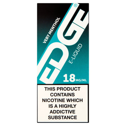 Edge E-Liquid  Very Menthol (10ml × 5 × 1)