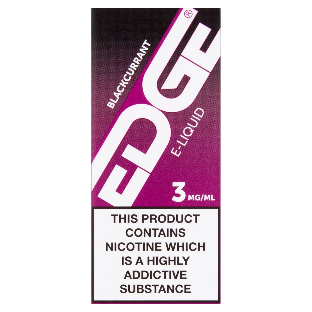 Edge Blackcurrant E-Liquid (10ml × 5 × 1)