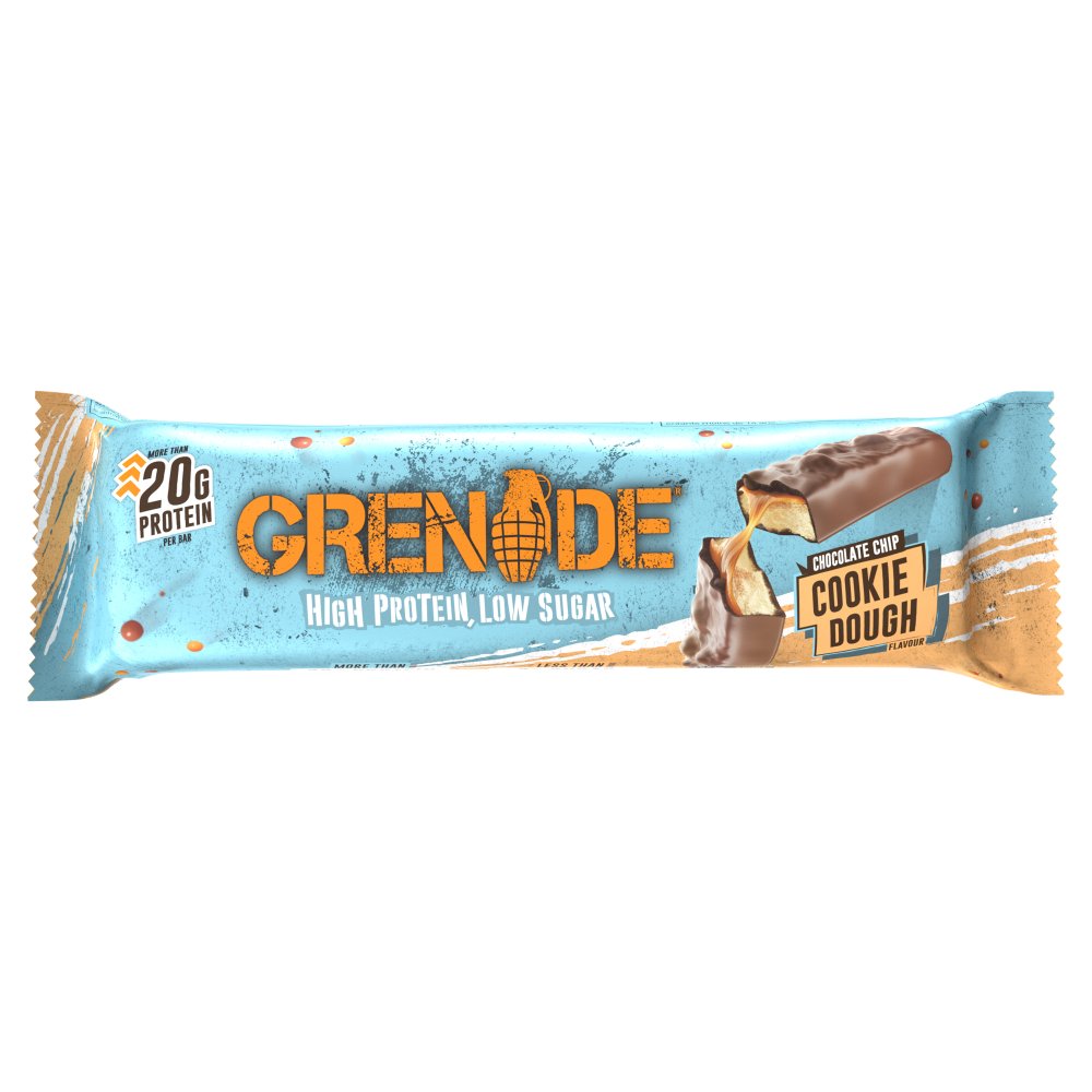 Grenade Chocolate Chip Cookie Dough Flavour (60g × 12 × 1)