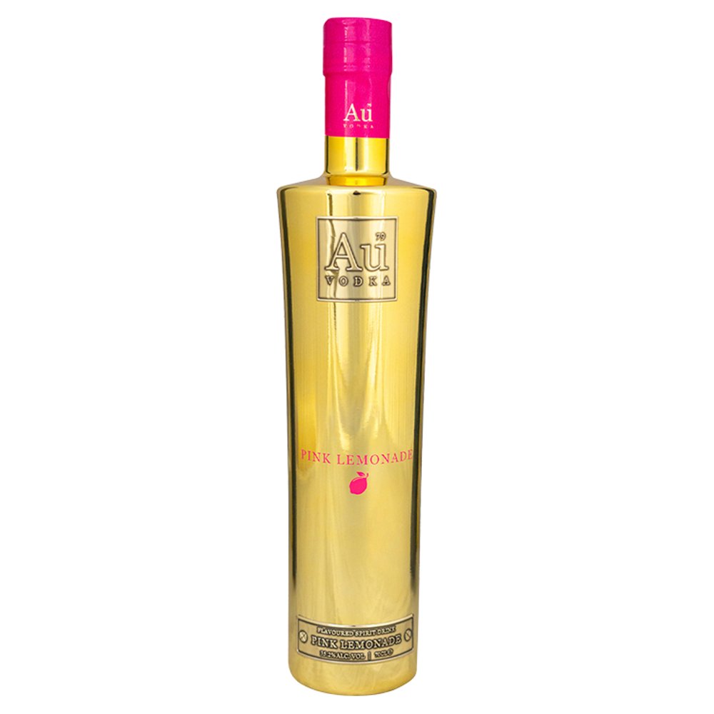 Au Vodka Pink Lemonade Flavoured Spirit Drink 70cl (70Cl × 6)