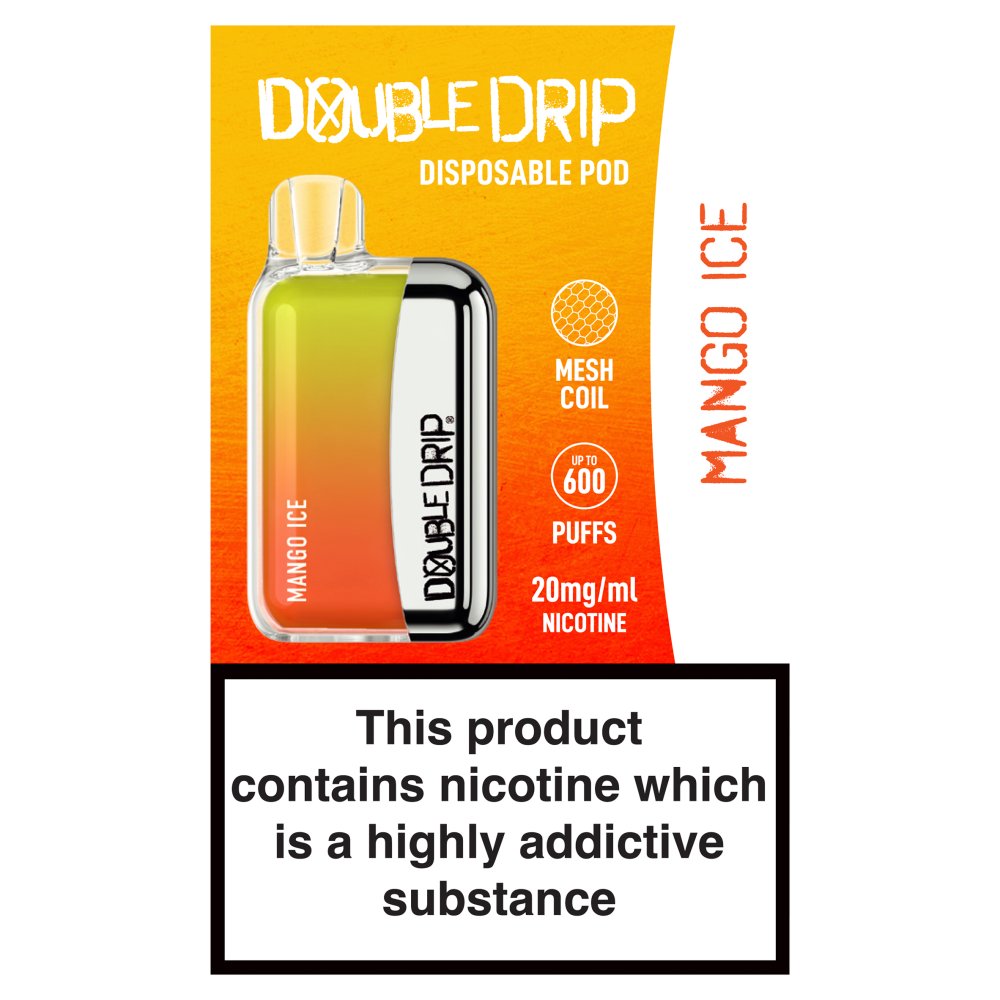 Double Drip Mango Ice Disposable Pod (2ml × 10 × 1)