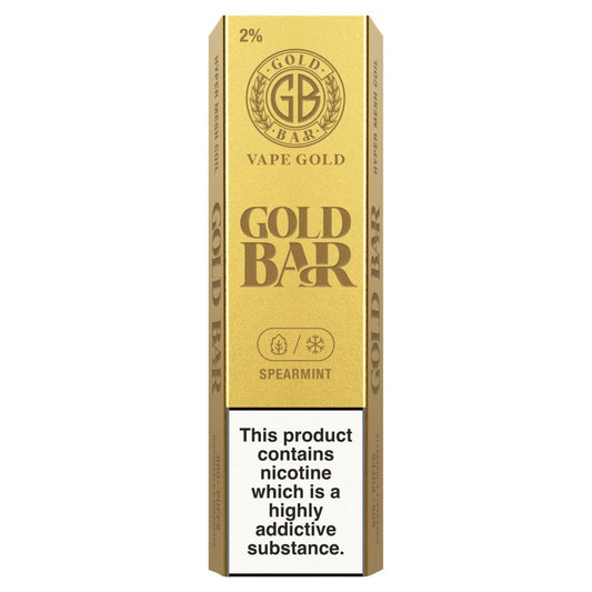 Gold Bar Spearmint (2ml × 10 × 1)