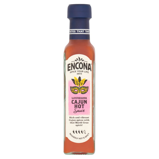 Encona Louisiana Cajun Hot Sauce (142ml × 6 × 1)