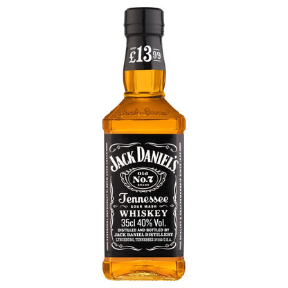 Jack Daniel's Old No. 7 Tennessee Whiskey 35cL £13.99 PMP (35Cl × 1)