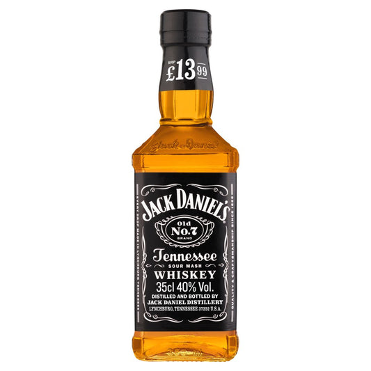 Jack Daniel's Old No. 7 Tennessee Whiskey 35cL £13.99 PMP (35Cl × 1)