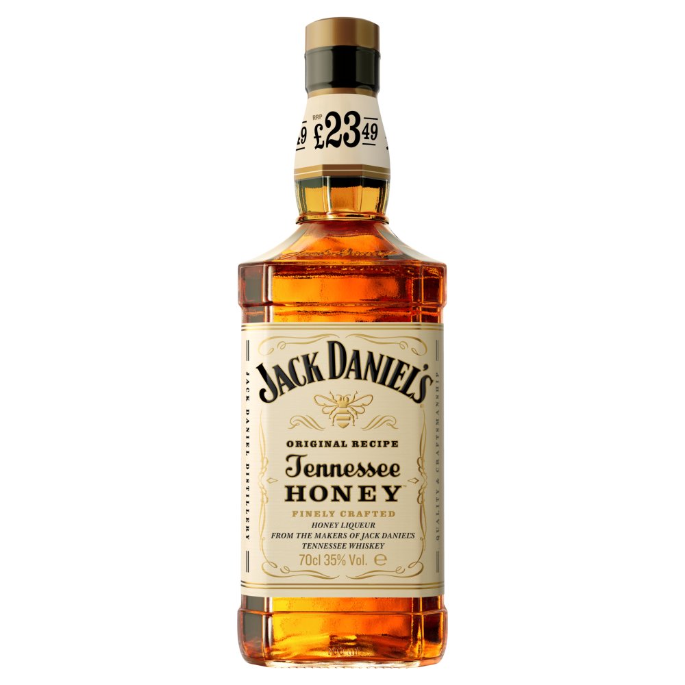 Jack Daniel's Tennessee Honey 70 cL £23.49 PMP (70Cl × 6)