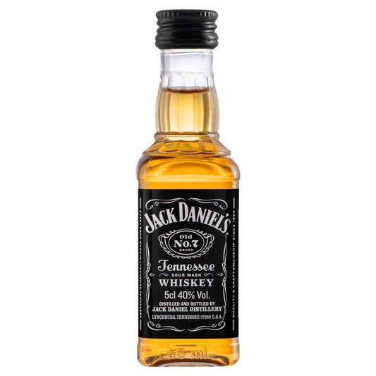 Jack Daniel's Old No. 7 Tennessee Whiskey 5 cL  (5Cl × 10 × 1)