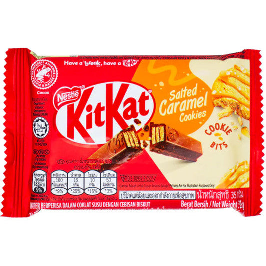 KITKAT SALTED CARAMEL COOKIES