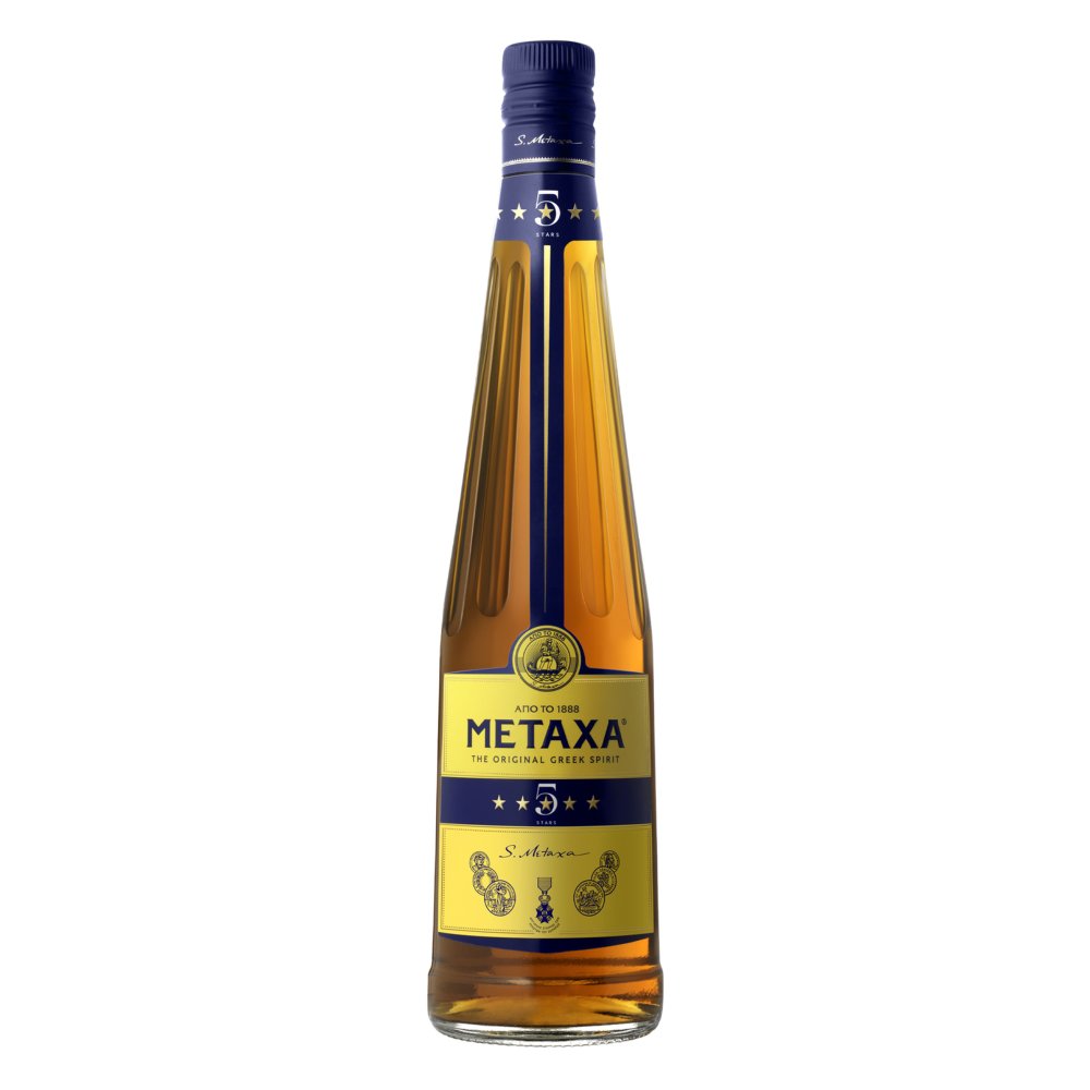 METAXA 5 Stars 70cl, The Original Greek Spirit (70Cl × 1)