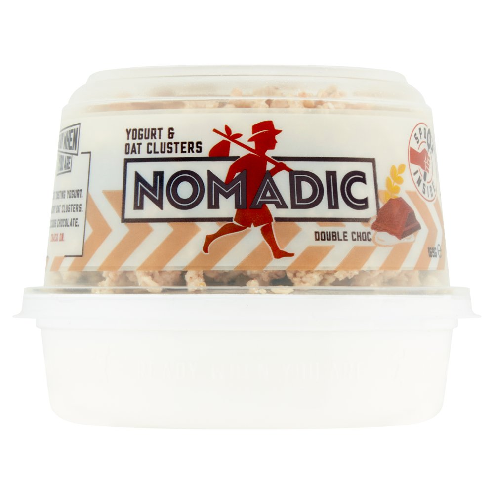 Nomadic Yogurt & Oat Clusters Double Choc (169g × 6)