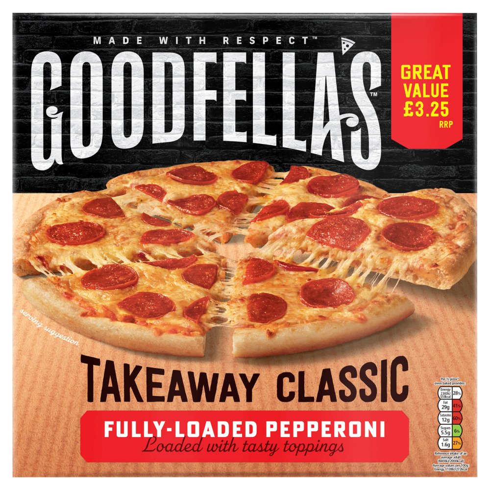 Goodfella's Takeaway Classic Fully-Loaded Pepperoni (426g × 6)