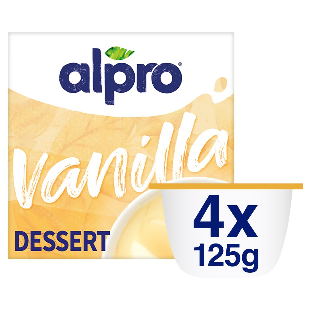 Alpro Velvet Vanilla Dessert (125g × 6)