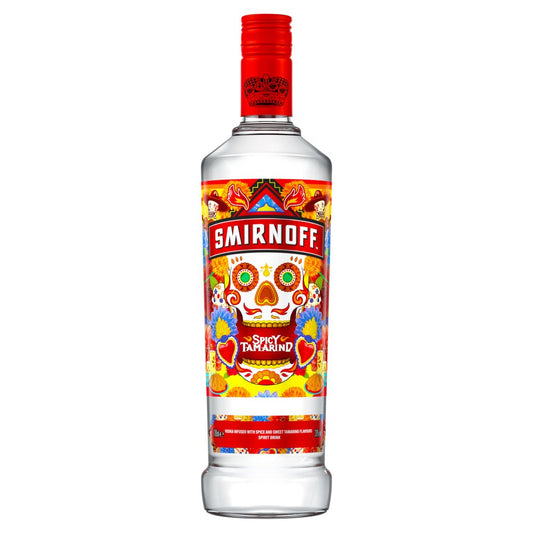 Smirnoff Spicy Tamarind Flavoured Vodka 30% vol 70cl Bottle (70Cl × 6)