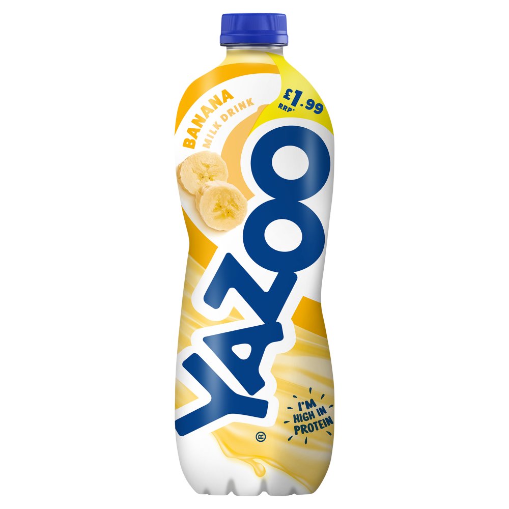 Yazoo Banana Milk Drink  RRP £1.99 (1Ltr × 6)