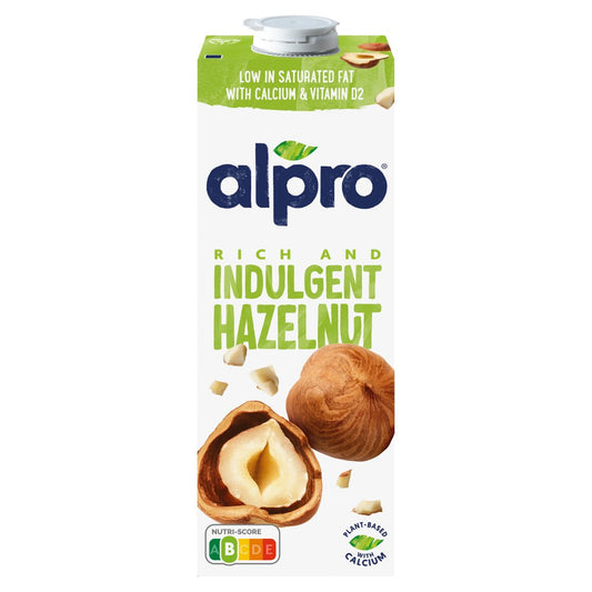 Alpro Hazelnut Long Life Drink (1Ltr × 8)