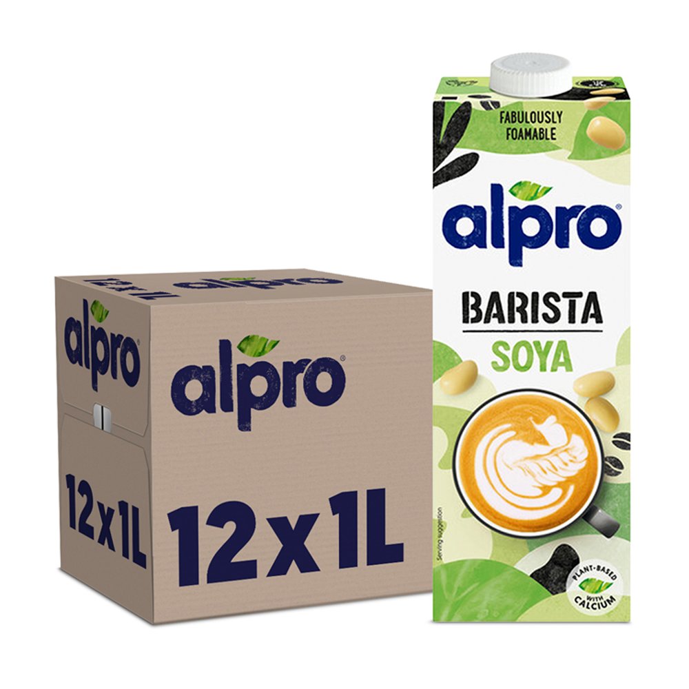 Alpro Barista Soya (1Ltr × 12)