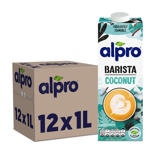 Alpro Barista Coconut with Soya (1Ltr × 12)