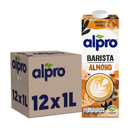 Alpro Barista Almond (1Ltr × 12)